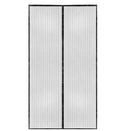 Anti-Mosquito Net Summer Automatic Closing Magnetic Mosquito Net Invisible Door Mesh Anti Bug Fly Partition Curtain Magic Mesh Zpaxo black 100x210cm