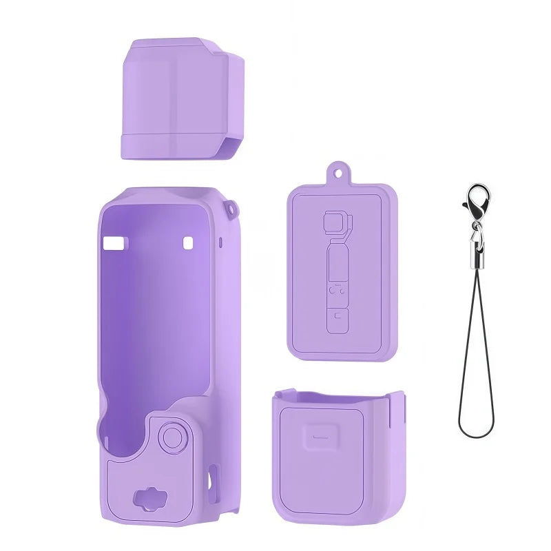 2026 DJI OSMO Pocket3 Silicone Case Anti-scratch Lens Cover