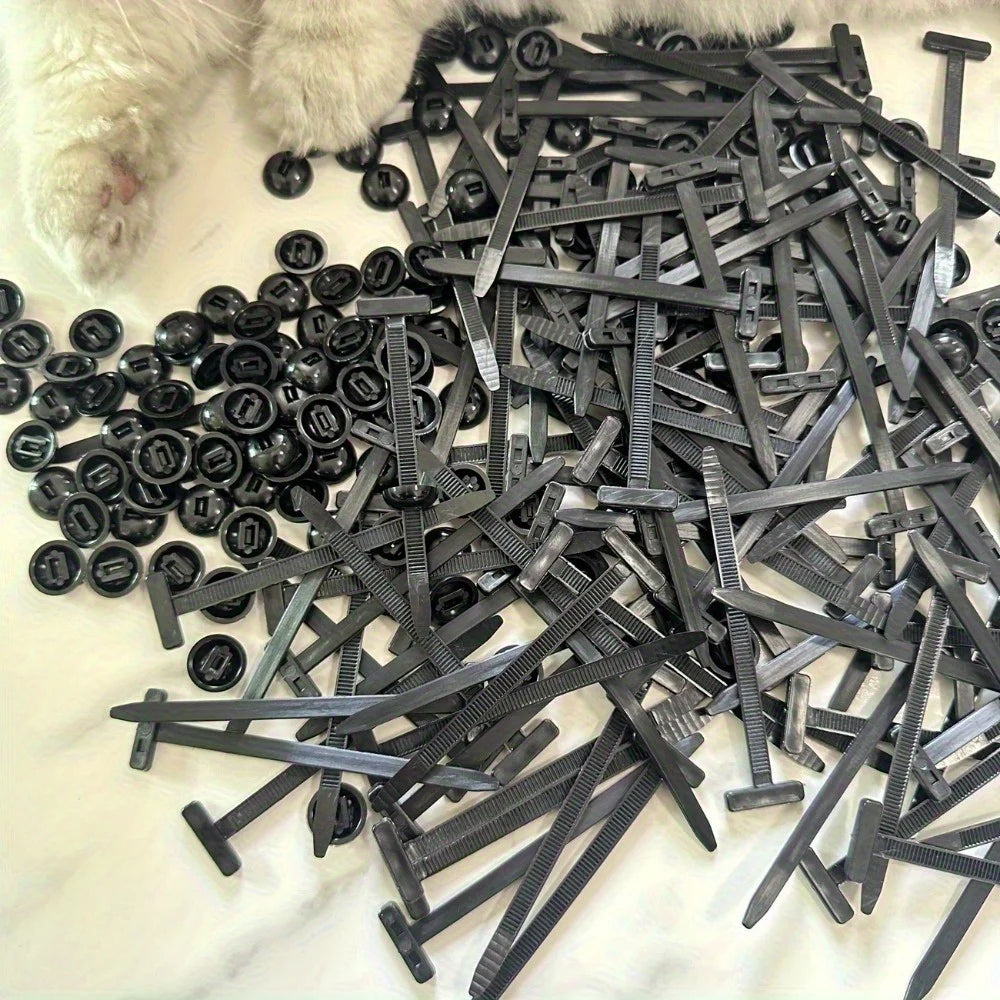 Universal Nylon Cable Tie Buckle Auto Fastening Straps Multi-Purpose Cable Clip Heavy Duty Self-Locking Nylon Zip Ties Holder Zpaxo