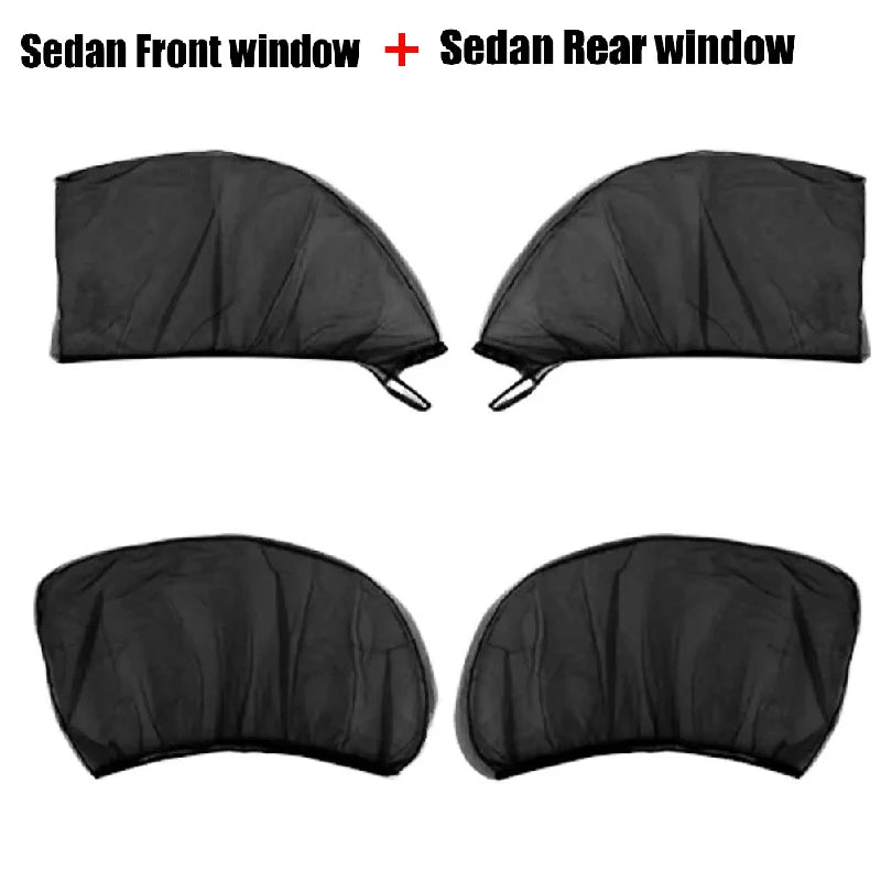 Car Sunscreen Mosquito Repellent Curtains Privacy Sunshade Summer Zpaxo car front and rear China Mainland