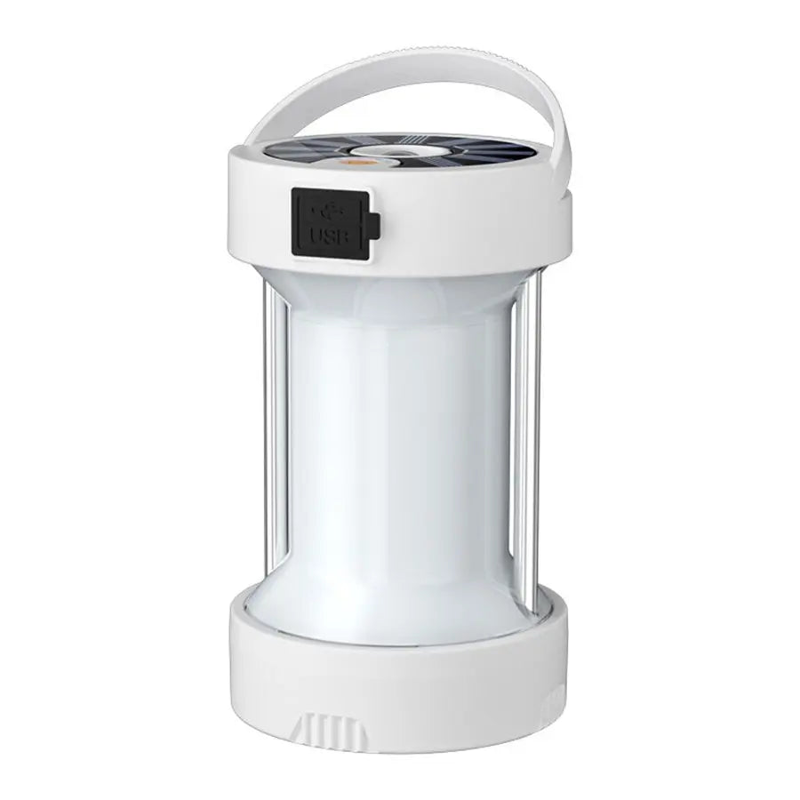 Solar USB Rechargeable Camping Lantern – Magnetic LED Light