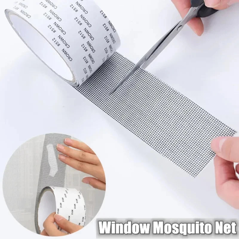 Durable Self Adhesive Screen Repair Tape, Window Mesh, Screen Repair Mesh, Tear Proof, Mosquito Net,repairingbroken Holes Zpaxo