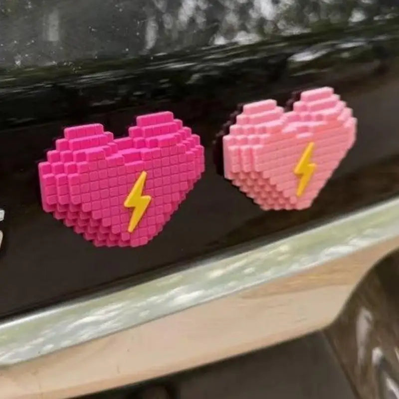 Heart Car Door Protection Sticker – PVC Anti-Scratch Guard