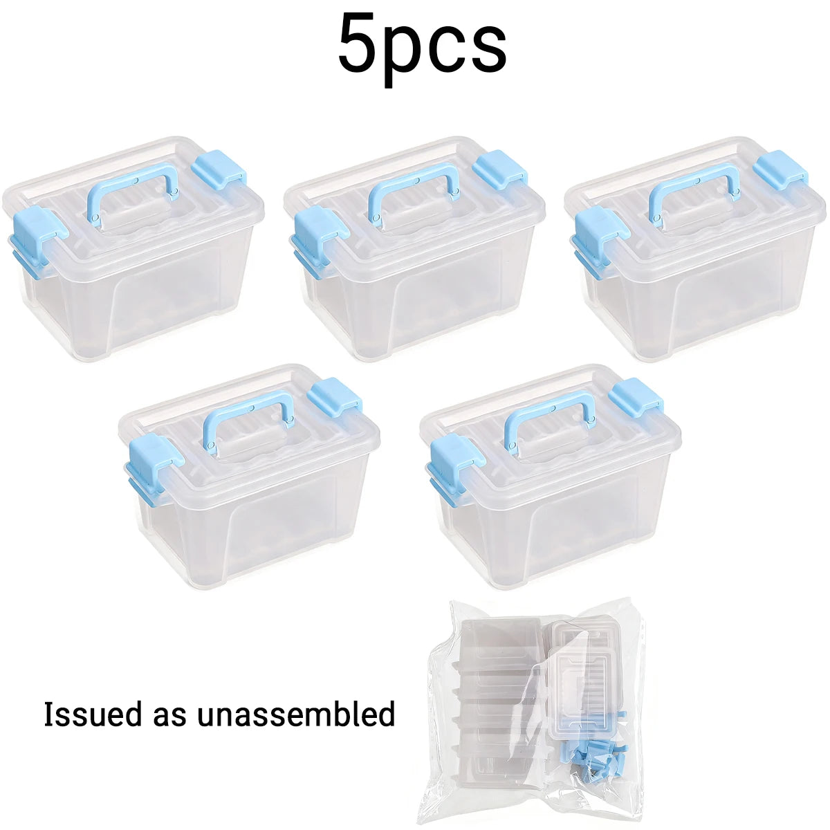 Miniature Storage Boxes – Dollhouse & Diorama Props (5/10pcs)