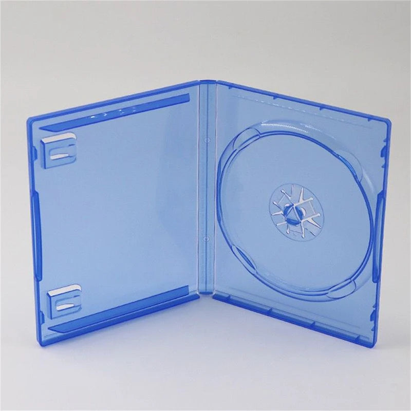 ▶1/2/3PCS Blue CD DVD Discs Storage Box Cover CD Game Case Protective Box Game Disk Holder Disk Case Zpaxo 3PCS