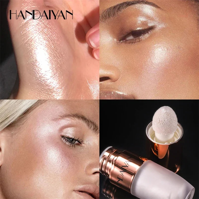 Liquid Contouring Highlighter Stick Pearlescent Matte Highlighters Lasting Smooth 3D Body Face Brightening Makeup Cosmetics Zpaxo