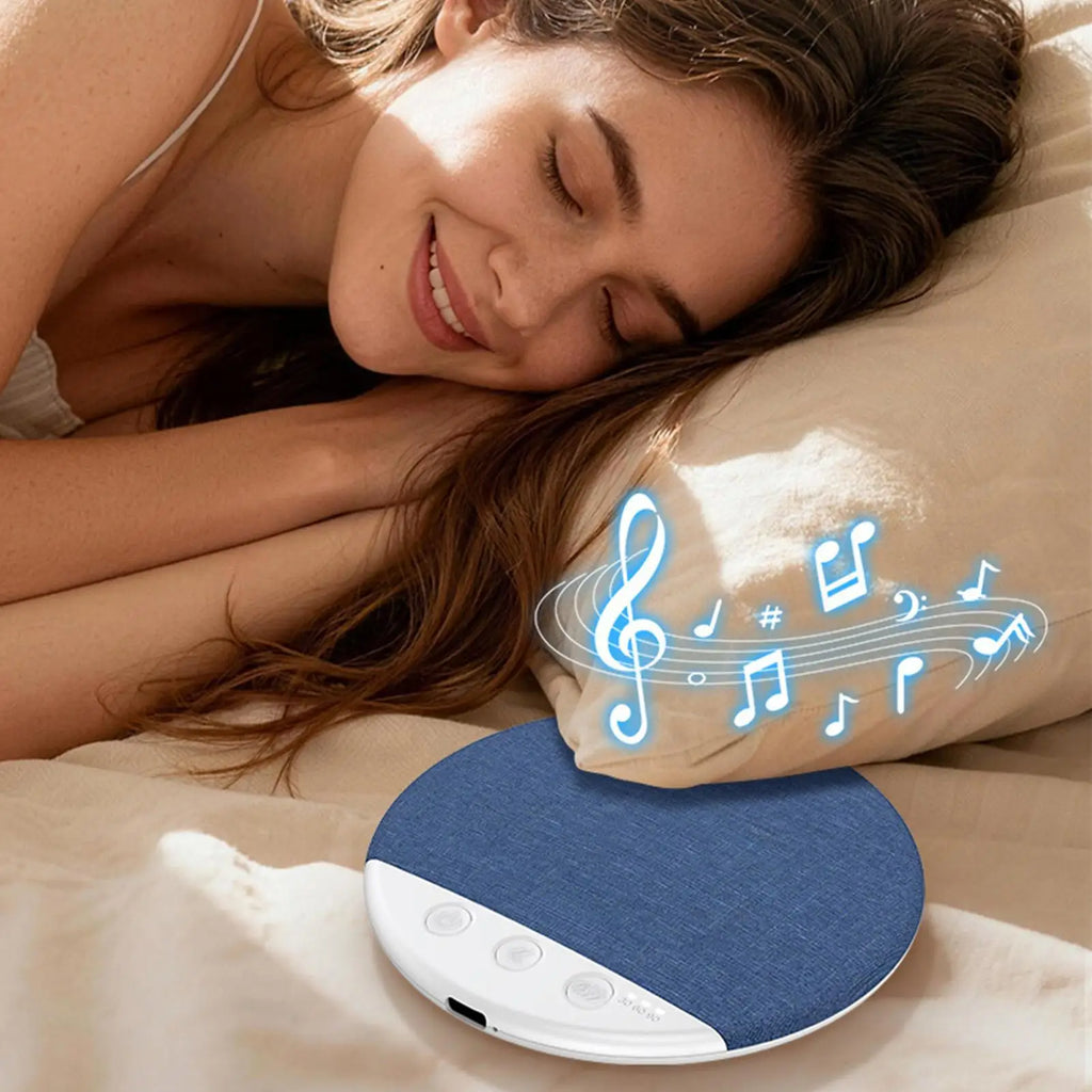 Pillow Speaker Under Wireless Sleep White Noise Bone Conduction Mini
