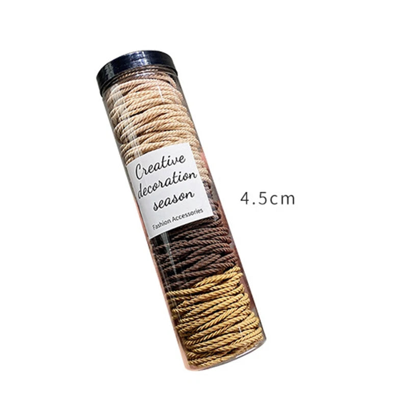 100pcs/lot Hair Bands Solid Color Elastic Rubber Band Hair Band Tie Headband Hair Accessories for Ponytail Hairbands Zpaxo
