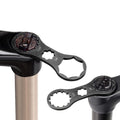 Bicycle Front Fork Cap Wrench Tool MTB Bike For SR Suntour XCR/XCT/XCM/RST Aluminum Alloy Cycling Repaire Tool Bike Accessories Zpaxo Default Title