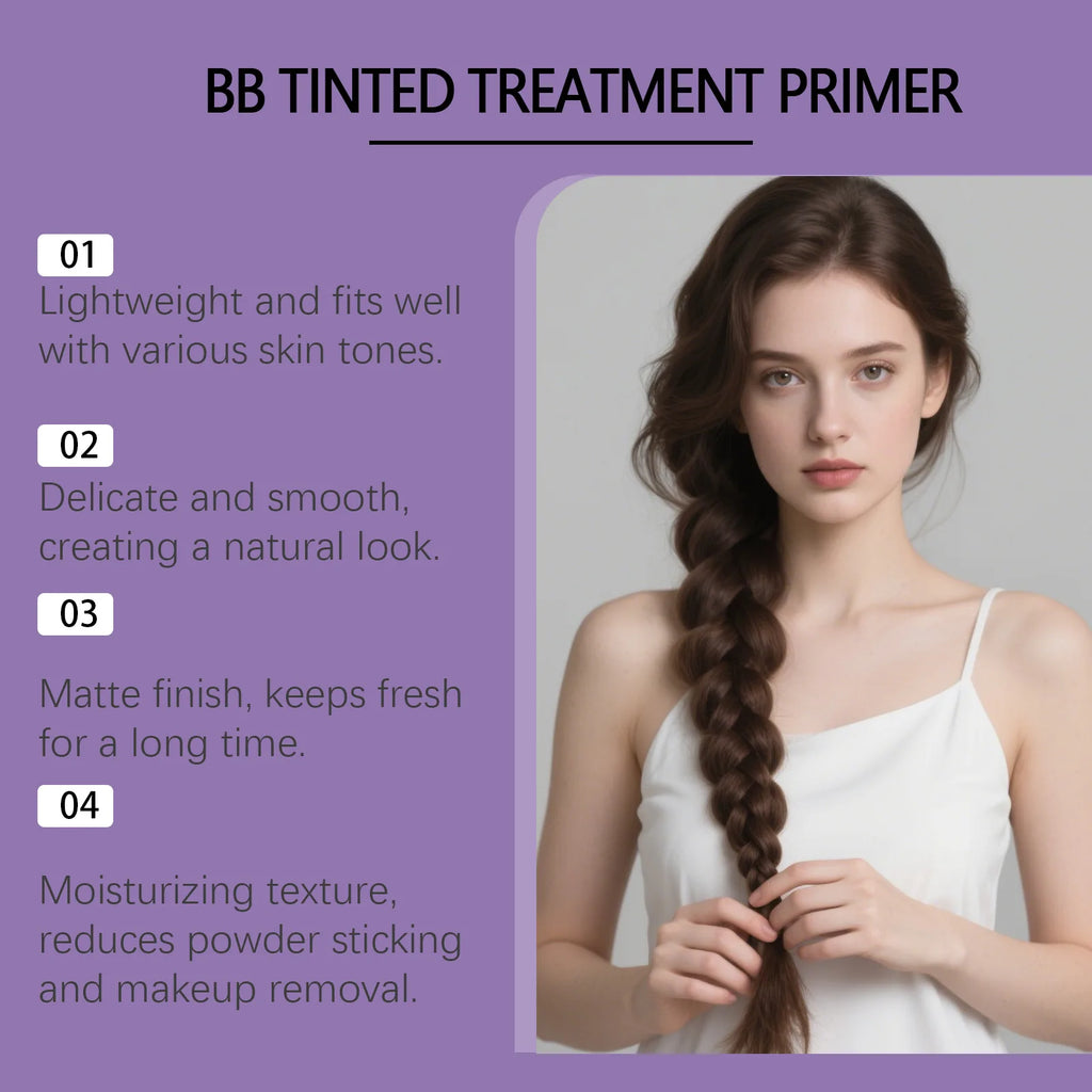 Sunscreen BB Cream Kit – UV Protection, Oil Control & Coverage BB Cream Foundation Zpaxo