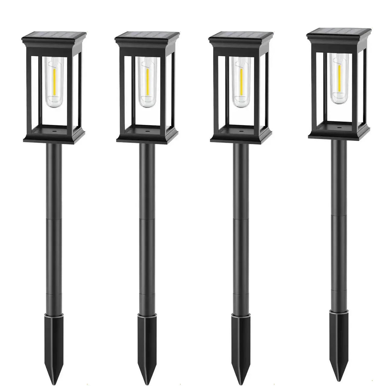 Solar Led Light Waterproof IP65 Garden Decorative Lamp Landscape Zpaxo 4PCS Warm China Mainland