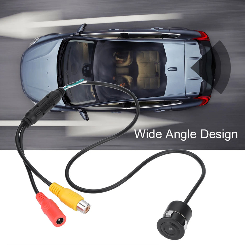 170 Wide Angle CCD Wired Waterproof Mini CCTV Camera PAL NTSC Car