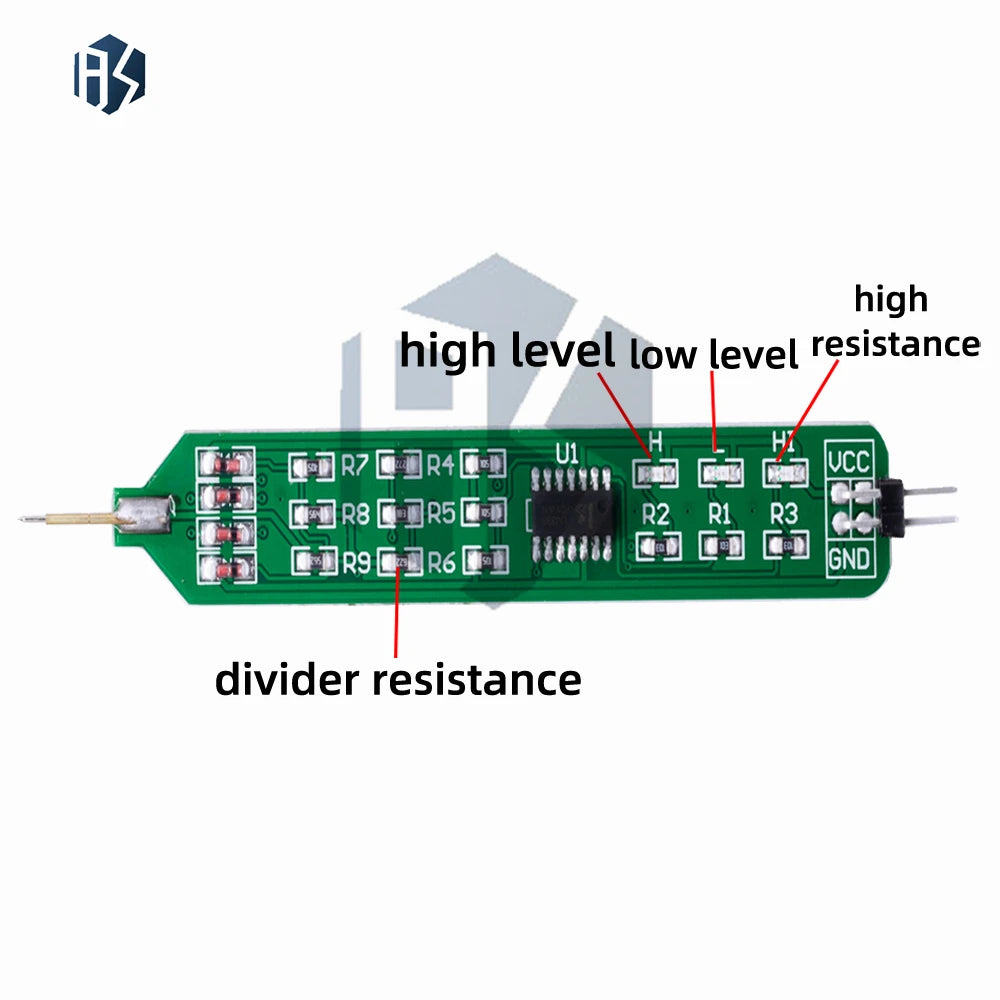 Logic Pulser Analyzer Detecting Probe 5V 3 3V Convenient Quick Zpaxo