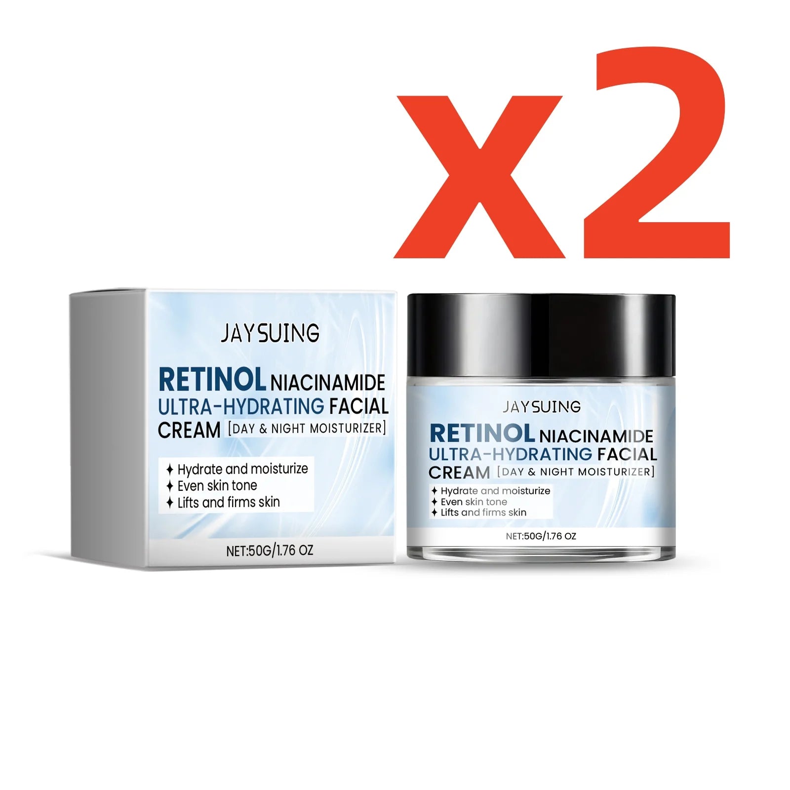 Nicotinamide Face Cream – Anti-Wrinkle Hydrating Skin Brightener Nicotinamide Face Cream Zpaxo 100g boxed