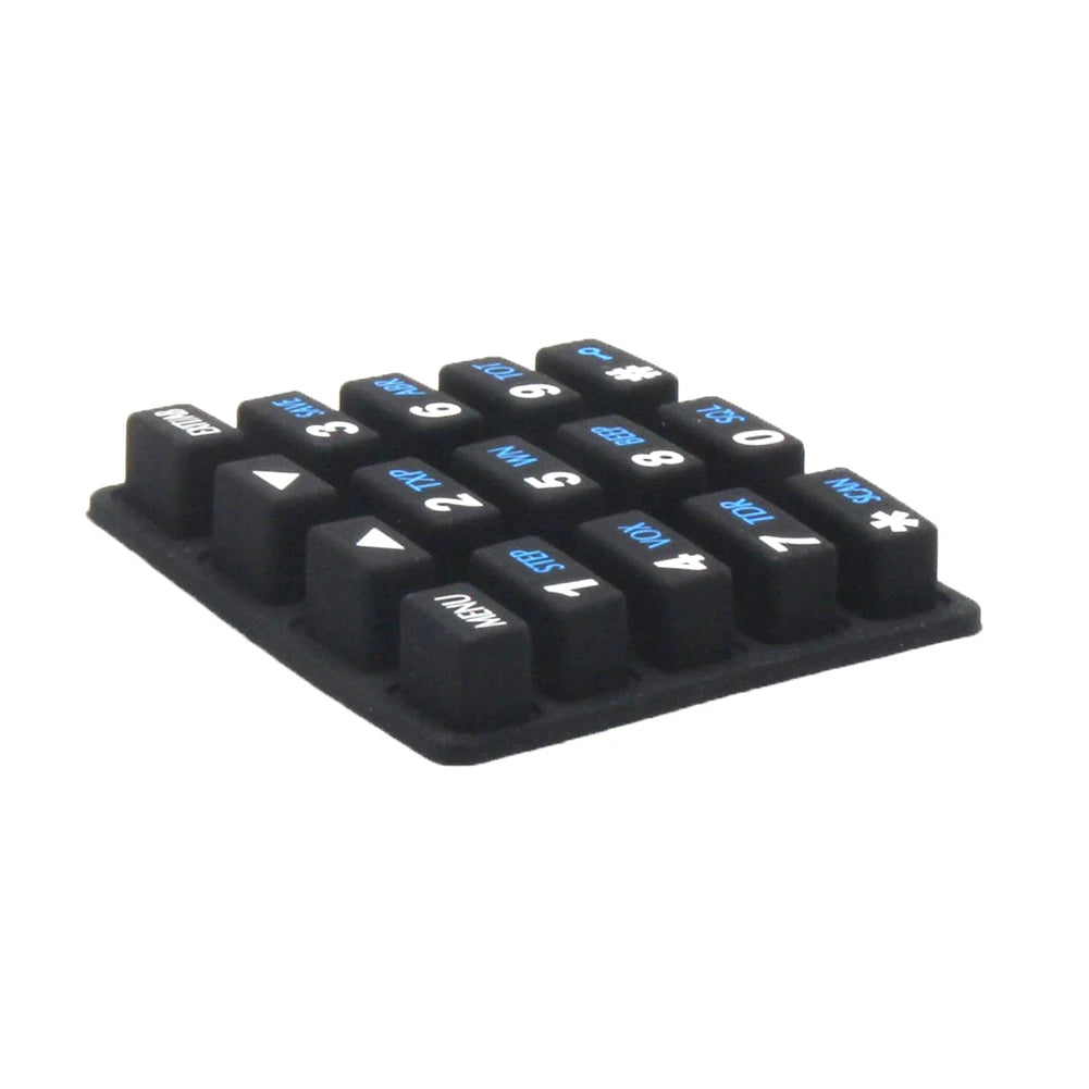 Silicone Numeric Keyboard Maintenance Keypad Replacement Parts Two