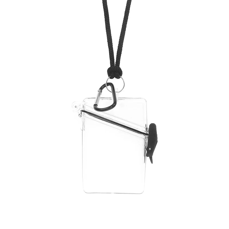 Portable Scuba Diving Kayaking Waterproof Box Gear Container Case Zpaxo transparent