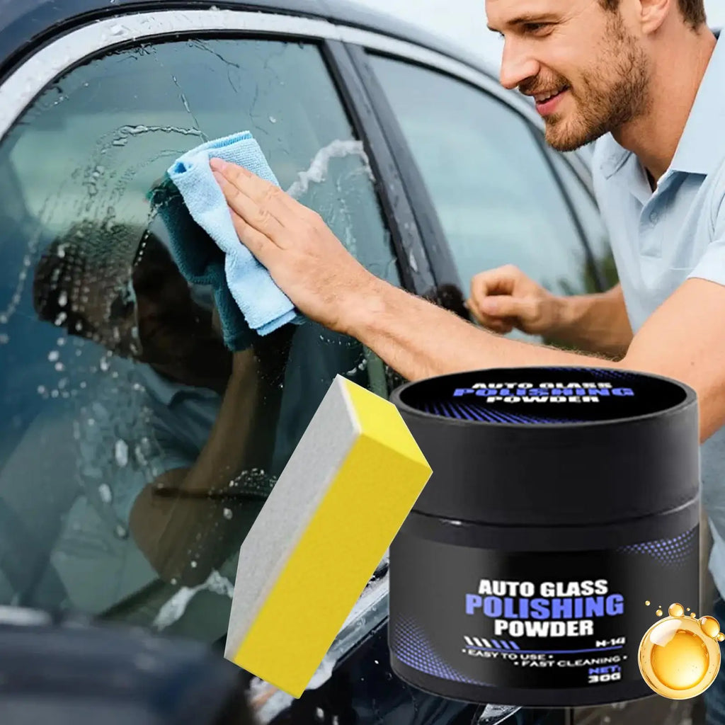 Glass Polishing Powder Car Windshield Oil Film Remover Scratch Repair