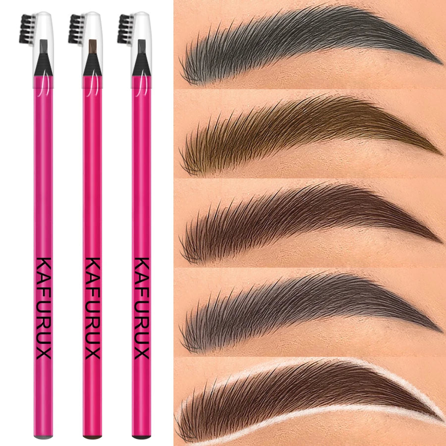8 Tear Off Pull Line Black Eyebrow Pencil Ultra-fine Brown Rendering