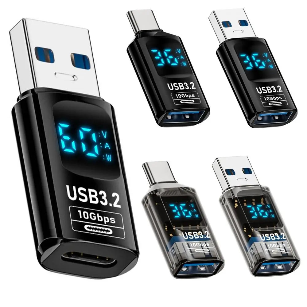 USB 3.2 Digital Display Adapter 10Gbps – USB-A to USB-C USB Adapter Zpaxo