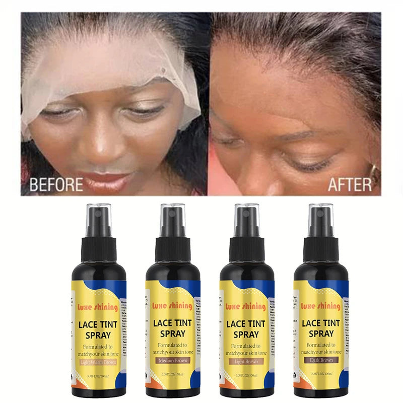 100ml Lace Melting Spray And Holding Spray,Extreme Hold Melting Spray For Lace Wigs,Glueless,Wig Melting Spray & Hair Adhesive Zpaxo
