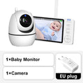 Video Baby Monitor Camera PTZ Zoom Babyphone Cam Security Protection Zpaxo EU Plug