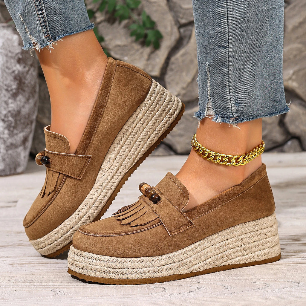 Spring New Women Sneakers Platform Slip-On Casual Designer Shoes Large Size Outdoor Anti-slip Loafers Autumn Slip on Sneakers Zpaxo