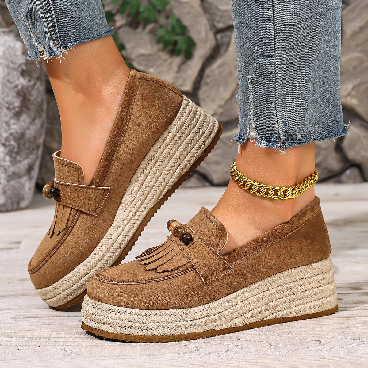Spring New Women Sneakers Platform Slip-On Casual Designer Shoes Large Size Outdoor Anti-slip Loafers Autumn Slip on Sneakers Zpaxo