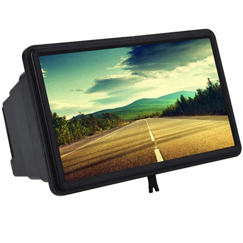HD Phone Screen Magnifier – Blue Light Blocking Desktop Stand