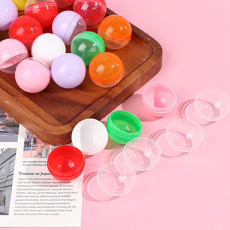 Mini Clear Transparency Plastic Capsule Toy Surprise Ball Tiny