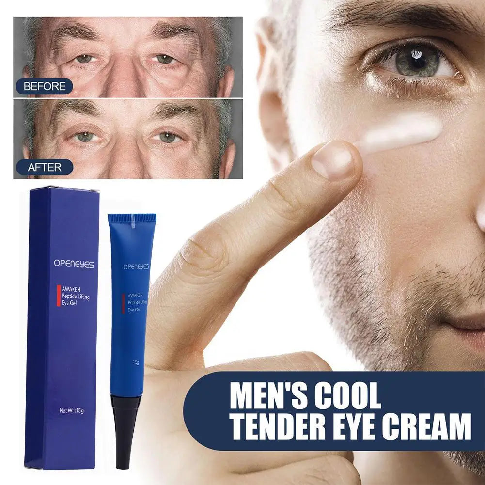 1/2/3pcs Men Eye Cream Retinol Eye Bags Remover Cream Anti Dark Circles Anti Puffiness Fine Lines Eye Care Zpaxo
