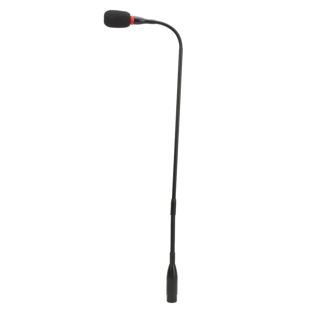 Condenser Gooseneck Microphone Clear Sound Indicator Windproof Cotton