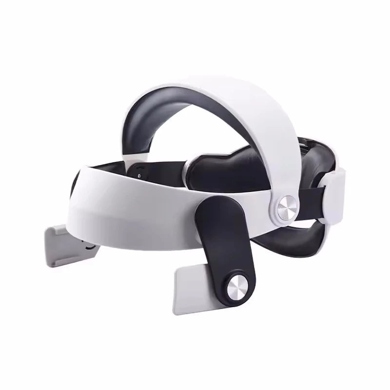 Adjustable Head Strap Headband for Meta Quest 2 VR Headset VR Headset Accessory Zpaxo white
