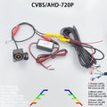 170 Degree AHD 1080P CVBS Car Rear View Camera 12V Power Filters
