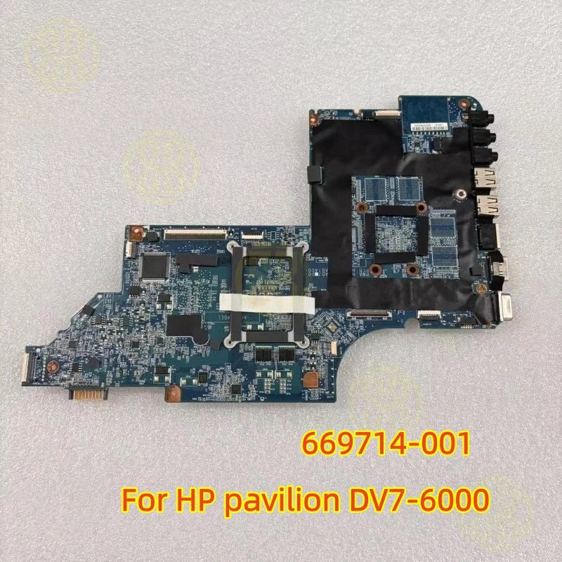 669714-001 HP Pavilion DV7-6000 Laptop Motherboard DDR3 Tested Work OK