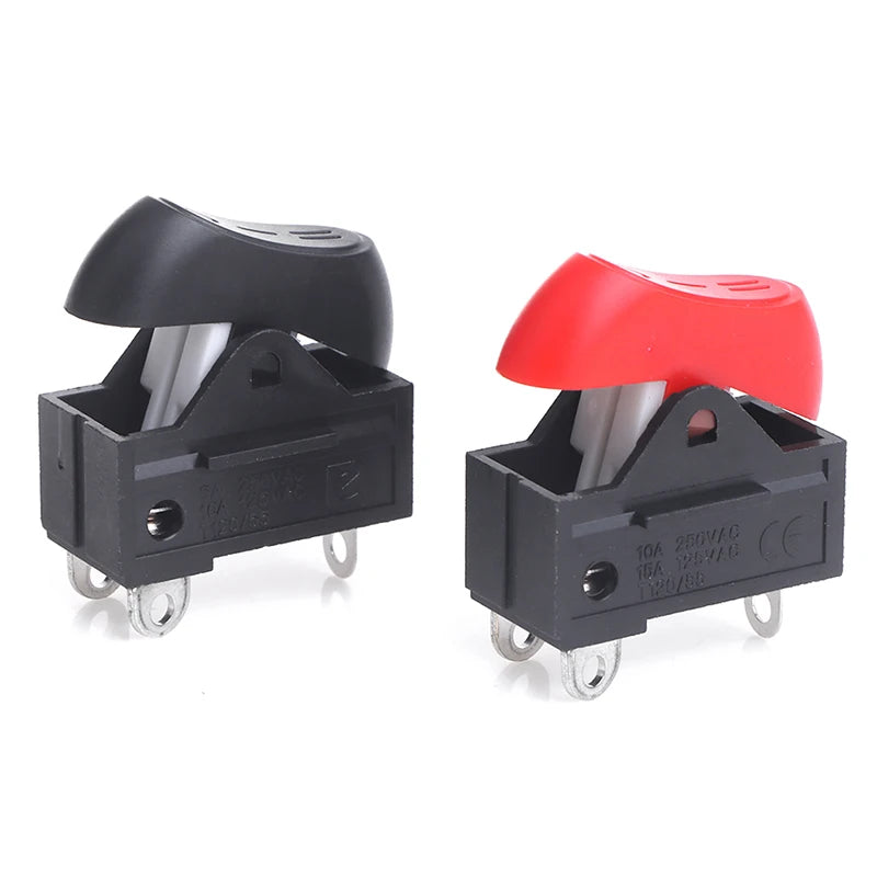 Qiality KCD15-103 T Hair Dryer Switch Rocker 3 Position ON-OFF-ON Car