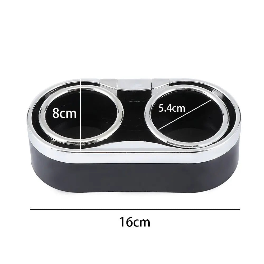 Dual Hole Universal Auto Drink Bottle Holders Cup Holder Adhesive Zpaxo