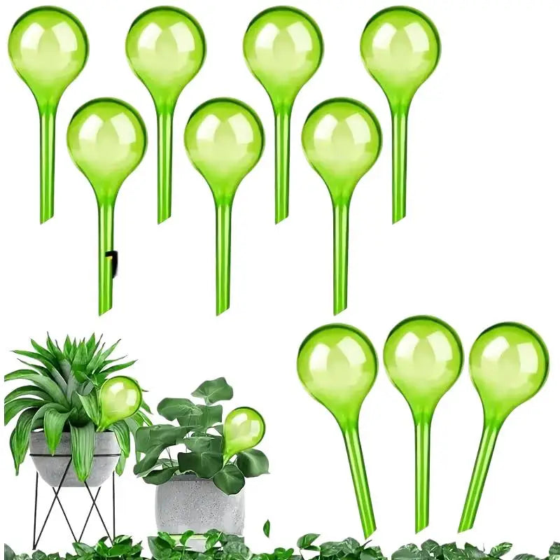 5pcs Self-Watering Globes – Drip Irrigation for Indoor/Outdoor Pots, Gardens, Low-Maintenance Plant Care Zpaxo