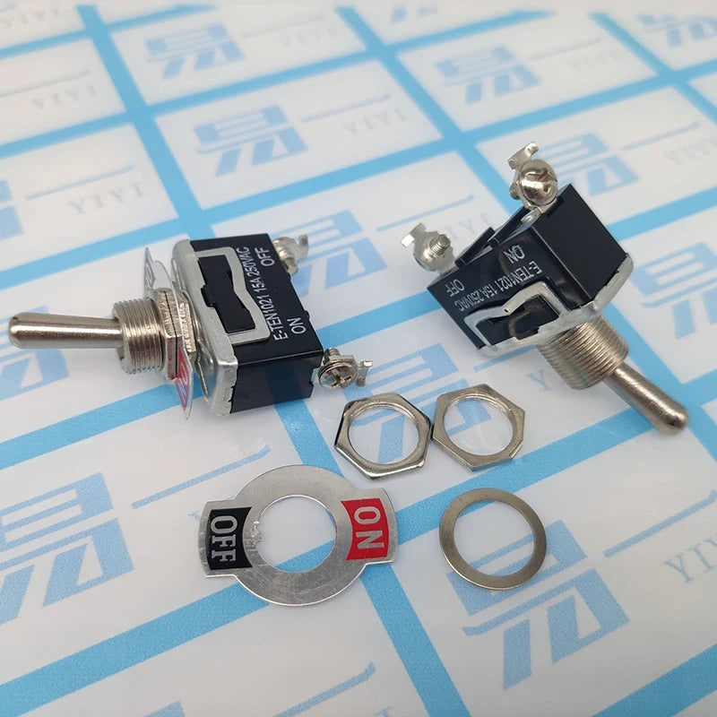 E-TEN1021 Off Switch Miniature Small SPST Toggle Heavy Duty