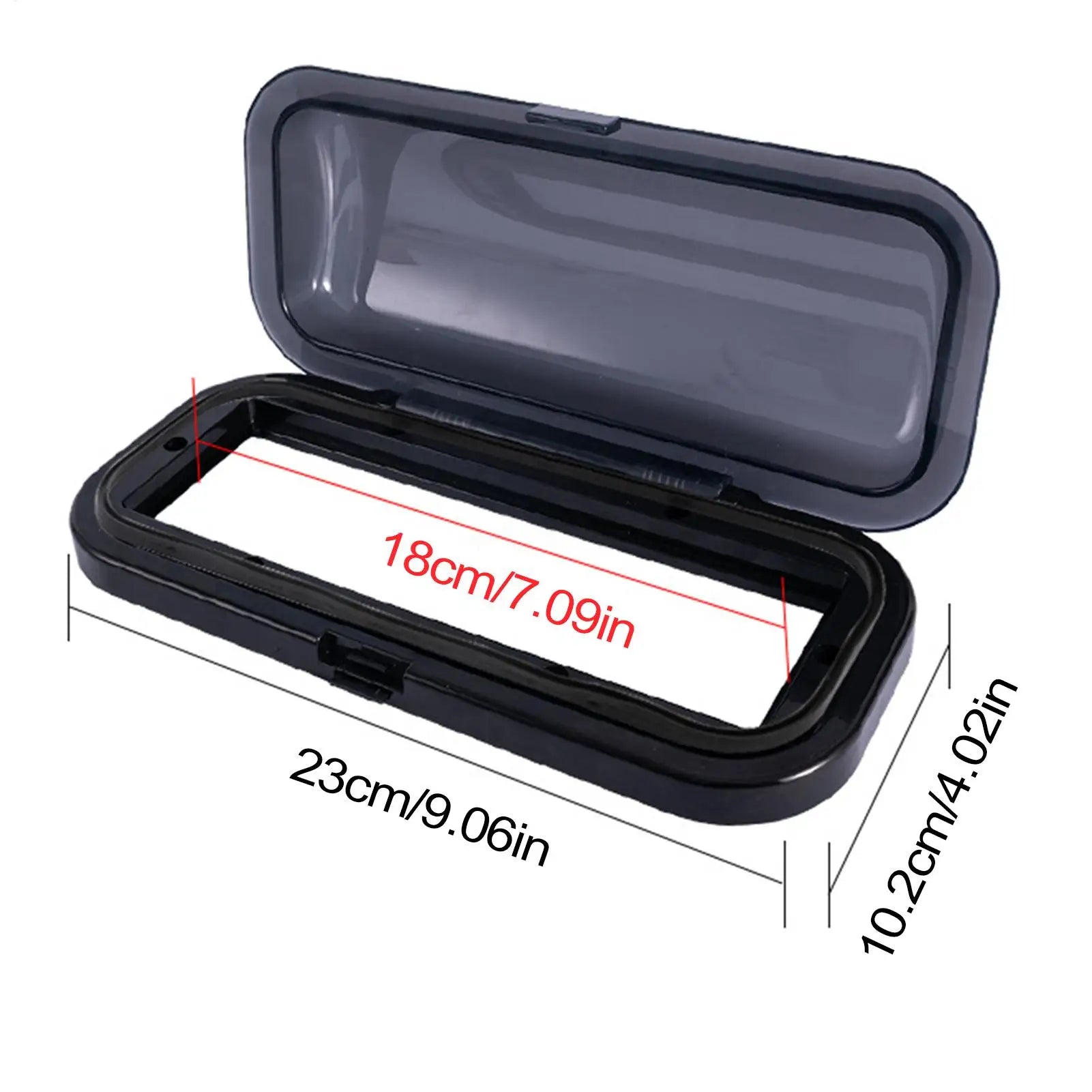 Marine Radio Cover Quick Installation Protector Enclosed Boat Stereo