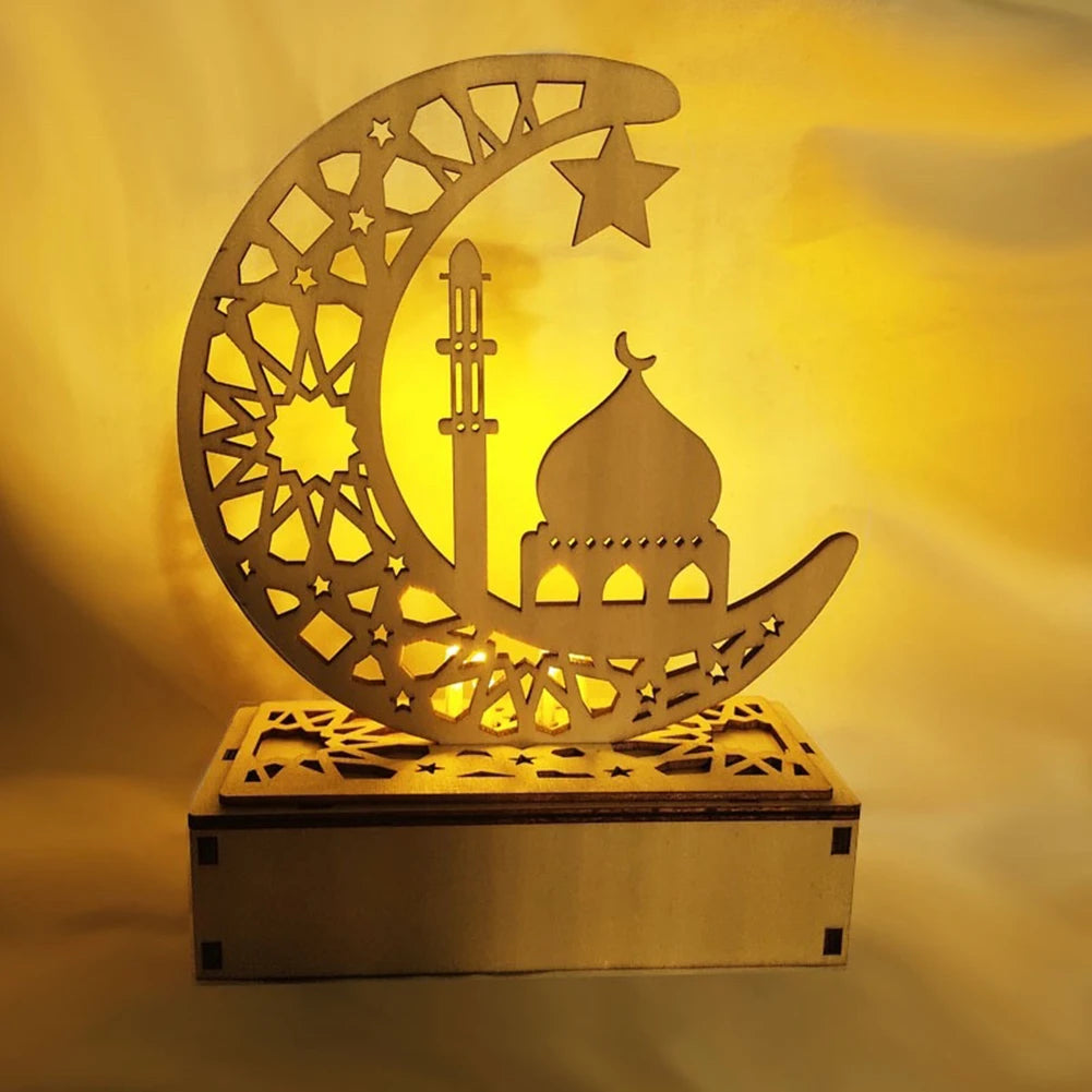 Ramadan Desk Lamp Led Moon Decoration Home Metal Kareem Light Eid Zpaxo Ramadan Lights C