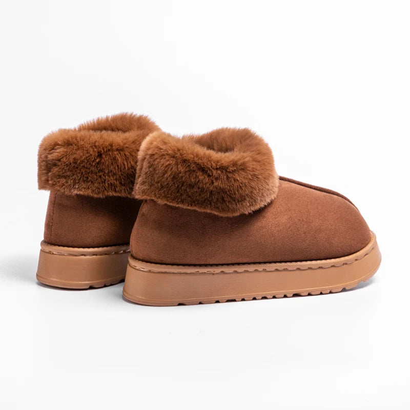 Women's Winter Slippers Arch Support Plush Indoor House Shoes