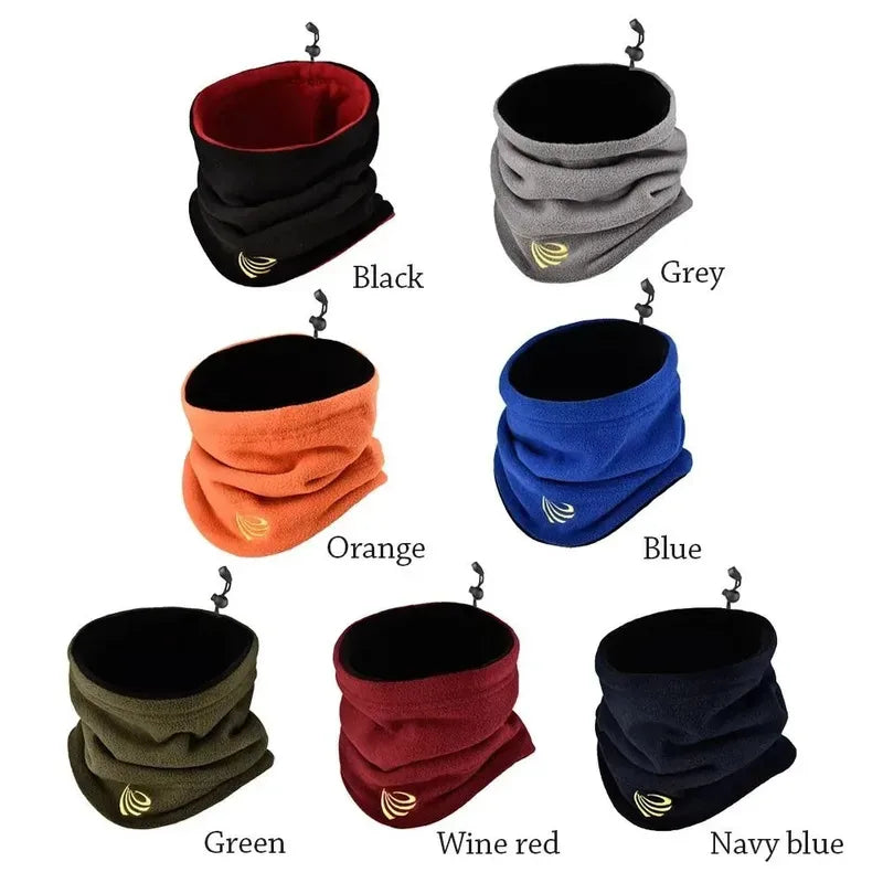 Fleece Neck Gaiter Ski Scarf & Half Face Mask 2/3 Pack