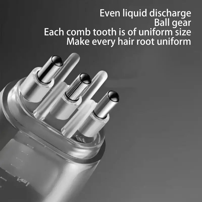 Portable Scalp Massager Oil Comb Applicator – Men & Women Scalp Oil Applicator Zpaxo