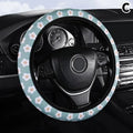 Floral Anti-Slip Universal Car Steering Wheel Cover 38cm