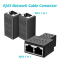 RJ45 Coupler Cat6 Cat5e Ethernet Cable Extender Adapter 1000Mbps LAN Zpaxo RJ45 Kit