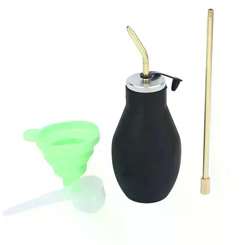 8oz Squeezable Powder Sprayer With Length Adjustable From 11" To 26" For Garden And Indoor Diatomaceous Earth Powder Duster Zpaxo