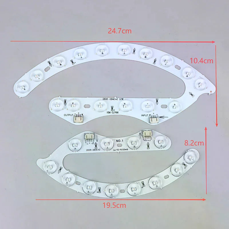 2/5Pcs LED Light Source Retrofit Light Panel Module 9/12W With Lens For Ceiling Lamp DIY Light Source Accessories Zpaxo