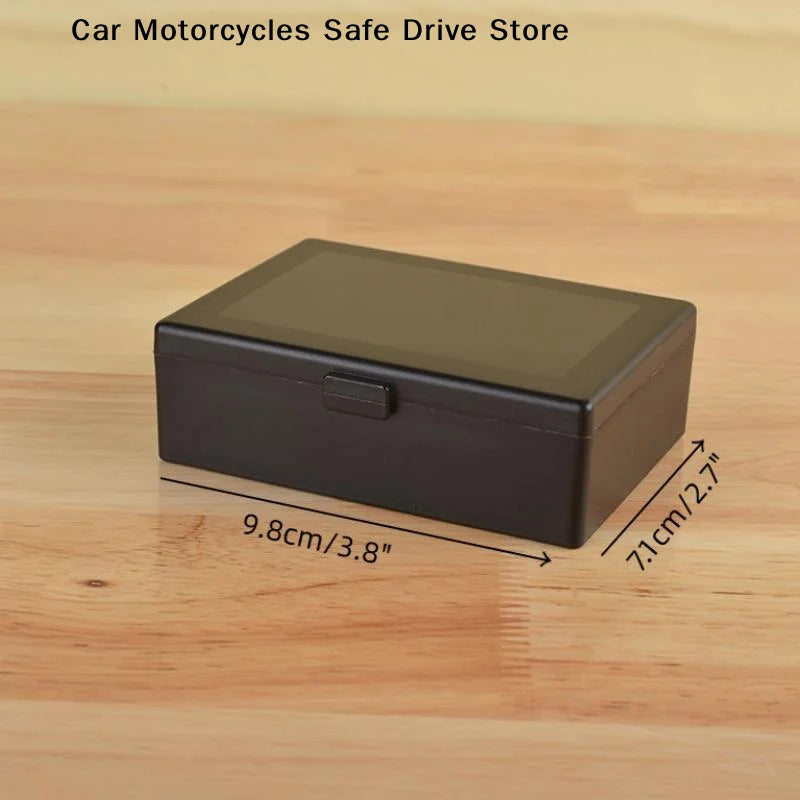 CMNew Transparent Plastic Storage Box Photocards Small Card Desk