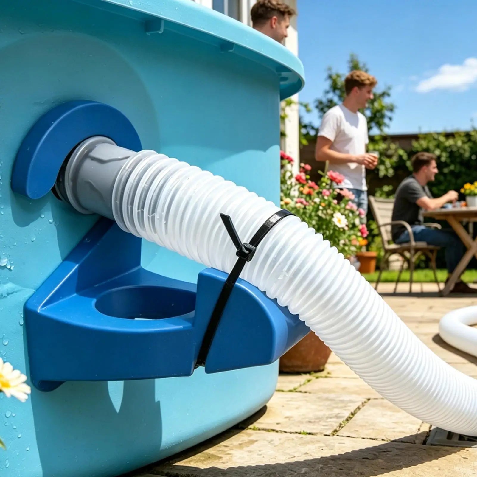 Pool Pipe Holder Non-slip Tube Hanger Leak-proof Support Stand