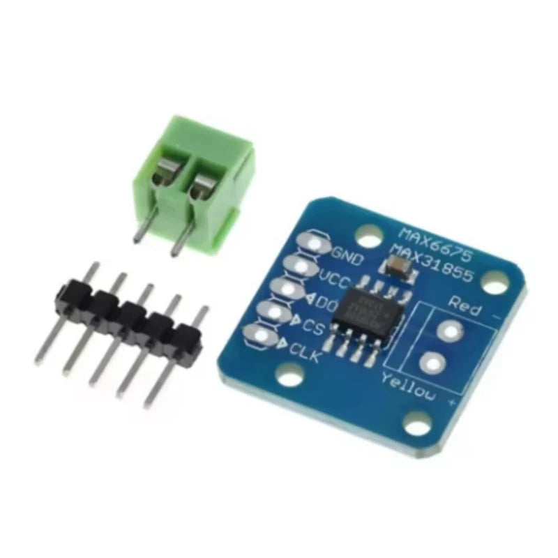 MAX6675/MAX31855 thermocouple module temperature sensor K-type thermocouple module SIP interface Zpaxo MAX6675